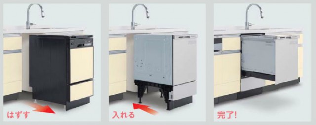 食洗機の入れ替え